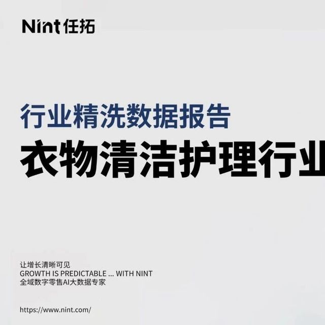 2025年衣物清洁护理行业报告