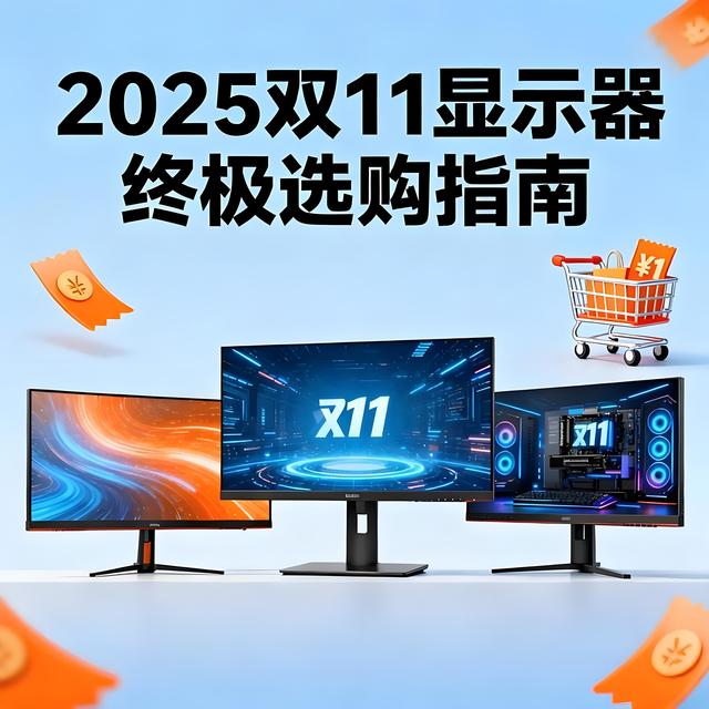 2025双11显示器终极选购指南——万字长文，看这一篇就够了！