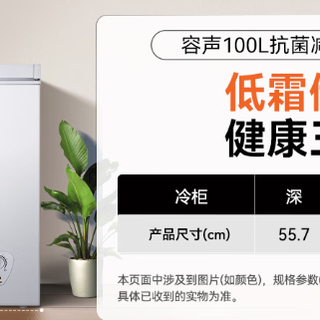 100L黄金容量！容声小冷柜BD/BC-100MB：小户型救星，囤货不占地