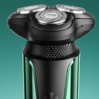 奥克斯电动剃须刀，旋转式，刮胡刀干净，不留黑点！