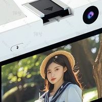 伴兮高清微单相机，双摄自拍与美颜滤镜，18倍变焦与广角镜头