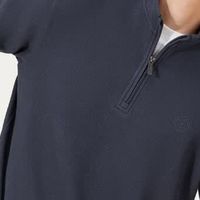 北方入秋刚需：柒牌男士半开襟卫衣，保暖又能搭