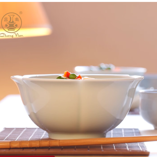 昌南旗舰店：景德镇影青瓷碗，一口传承千年的人间烟火
