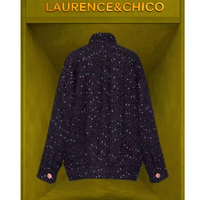 LaurenceChico 灵蛇扣黑外套，承包我整个秋冬的高级感✨