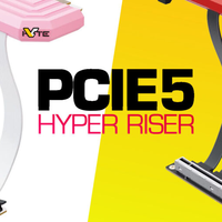 HYTE 推出多彩 PCIe 5.0 垂直显卡延长线：设计独特