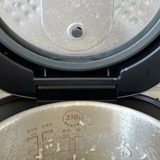 美的0涂层316L不锈钢电饭煲体验