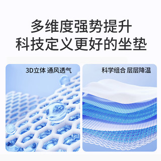 🔥夏日久坐救星！阿基米德蜂窝凝胶垫让屁屁自带空调