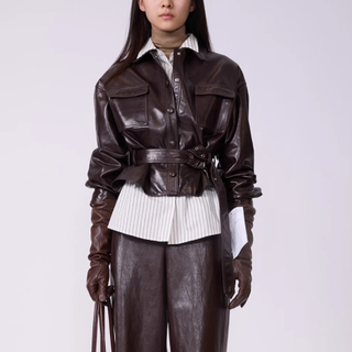 🔥 被问爆的早春本命皮衣！朗姿这波设计太懂女人心