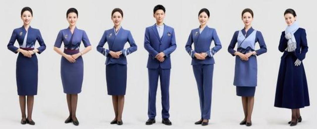 山东航空制服换新 空姐全面换穿平底鞋引热议