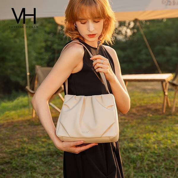 VANESSA HOGAN VH褶皱腋下包，通勤日常的时尚神器！
