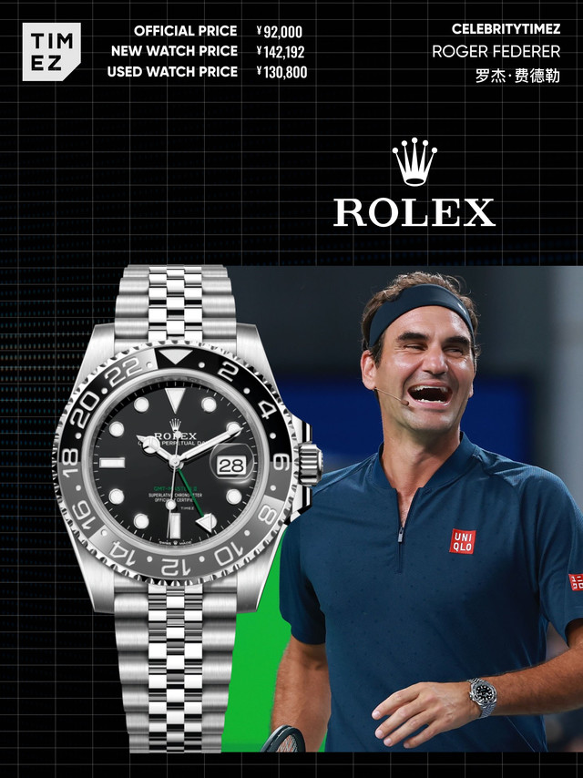 每日腕星｜费德勒之夜 灰黑圈瞩目上海