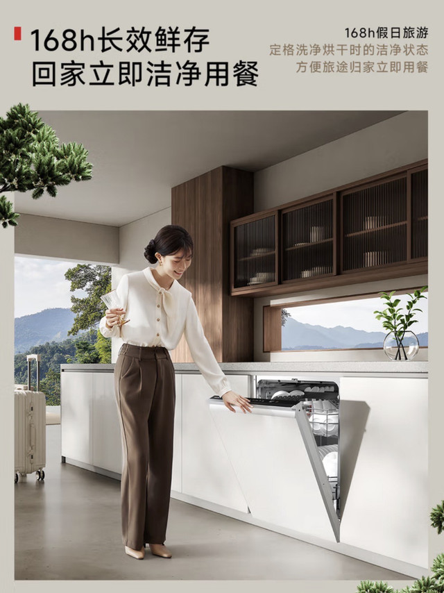 东芝TH0Pro嵌入式洗碗机：有颜有料！