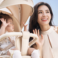 带娃出门总怕宝宝不舒服？这款双向婴儿推车让四季出行都成了享受