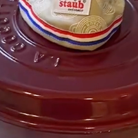 staub 珐琅锅：炖排骨煮粥都绝，还特好洗​