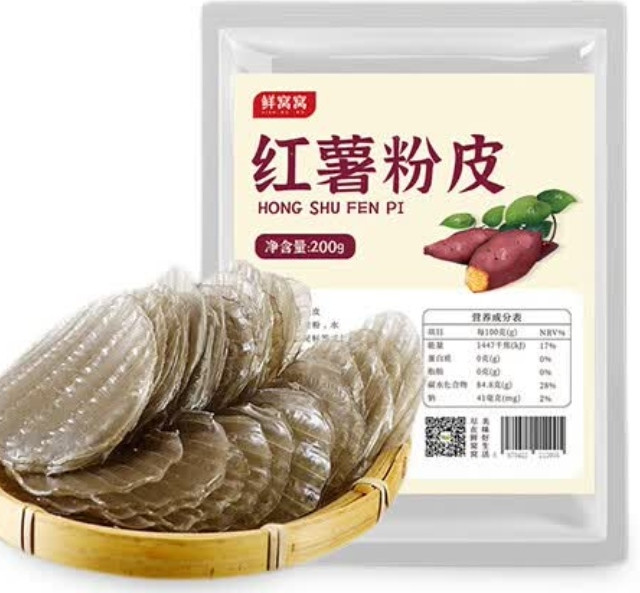 鲜窝窝纯红薯小粉皮：200g干货，解锁厨房多道菜