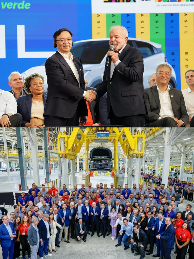 国产车太有排面了！比亚迪第1400万辆新能源交付巴西总统