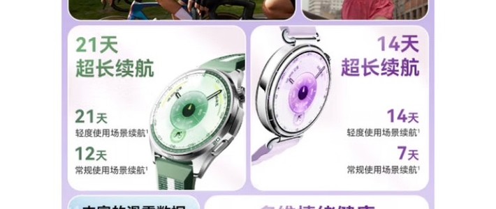 华为WATCH GT6 2025新品，女性必备！