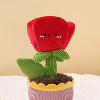 🌻MINISO 双花暴击！向日葵 + 玫瑰公仔把桌面变成治愈花园✨