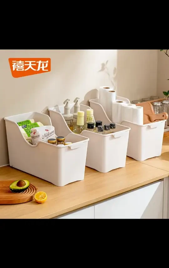 Citylong/禧天龙大容量锅具收纳桶橱柜收纳家用(SC短视频)#厨房收纳 #锅具收纳桶 #大容量 #禧天龙 #橱柜收纳