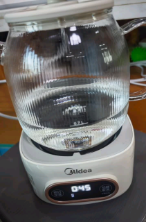 我的日常养生搭档：美的1.5L全自动煮茶壶