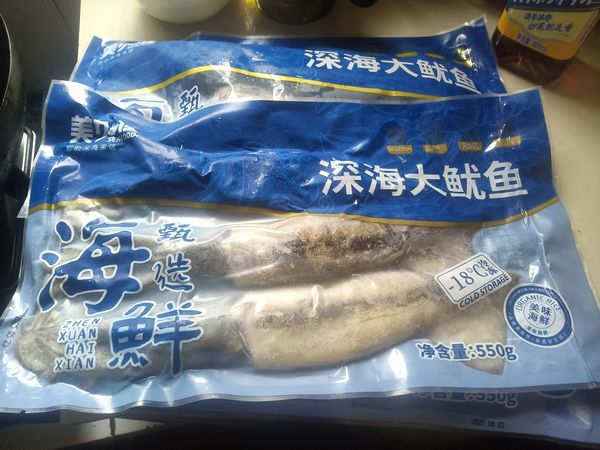 京东美加佳买的深海大鱿鱼不错，