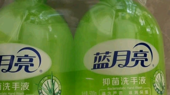 蓝月亮洗手液泡沫丰富滋润芦荟健康抑菌99.9%50