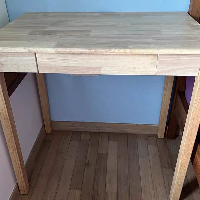 全实木书桌电脑桌卧室小户型靠墙工作台