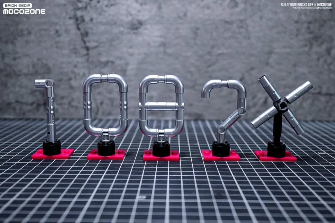 1087X漂移车队这系列的积木套装!确实挺吸引眼球的!