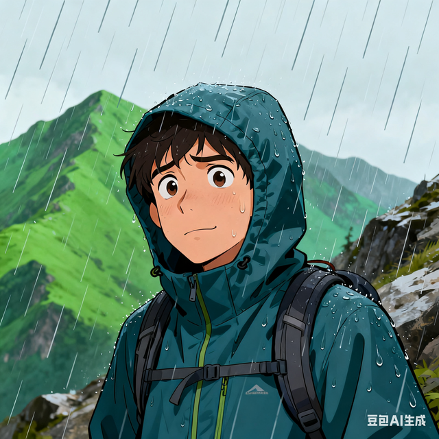 登山遇雨?这件冲锋衣救你