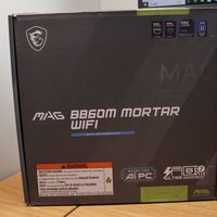 好物分享 篇零：MSI微星MAG B860M MORTAR WIFI迫击炮主板开箱