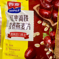 我的早餐新搭档:西麦红枣高铁燕麦片