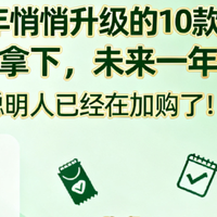 日用百货 篇零：2025年悄悄升级的10款好物，趁双十一拿下，聪明人已经在加购了！