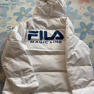 斐乐男装白羽绒服保暖显瘦还百搭