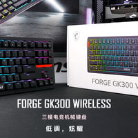 双11电竞狂欢！微星司马昭之心，新品高性价比GK300W奔销冠而来！
