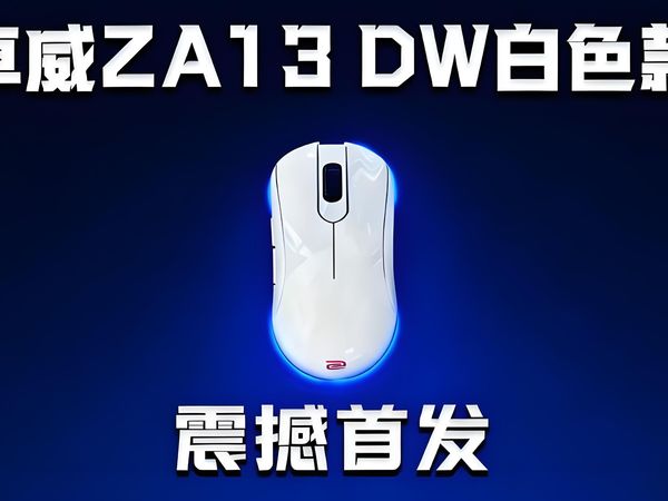 【卓威】陪我拿了很多冠军的鼠标出了焕新款??FPS利器卓威ZA 13材质大升级!