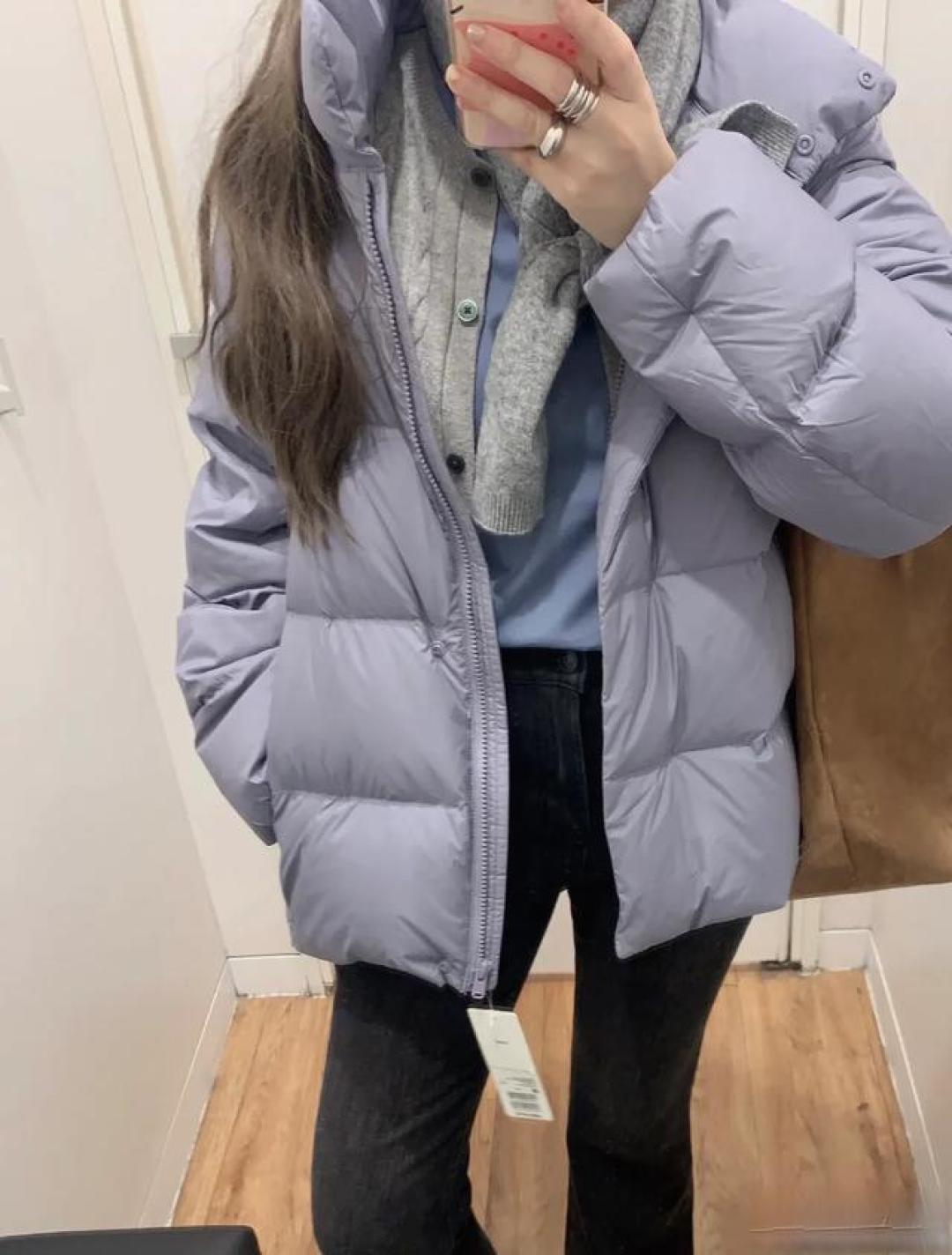 都市女性高智感羽绒服穿搭指南：从刚柔美学到科技温度的无声宣言