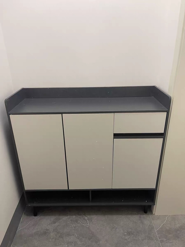 家用鞋柜进门口入户柜靠墙一体收纳柜