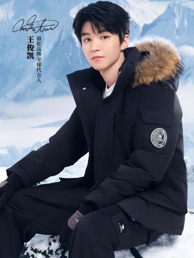 骆驼户外棉服