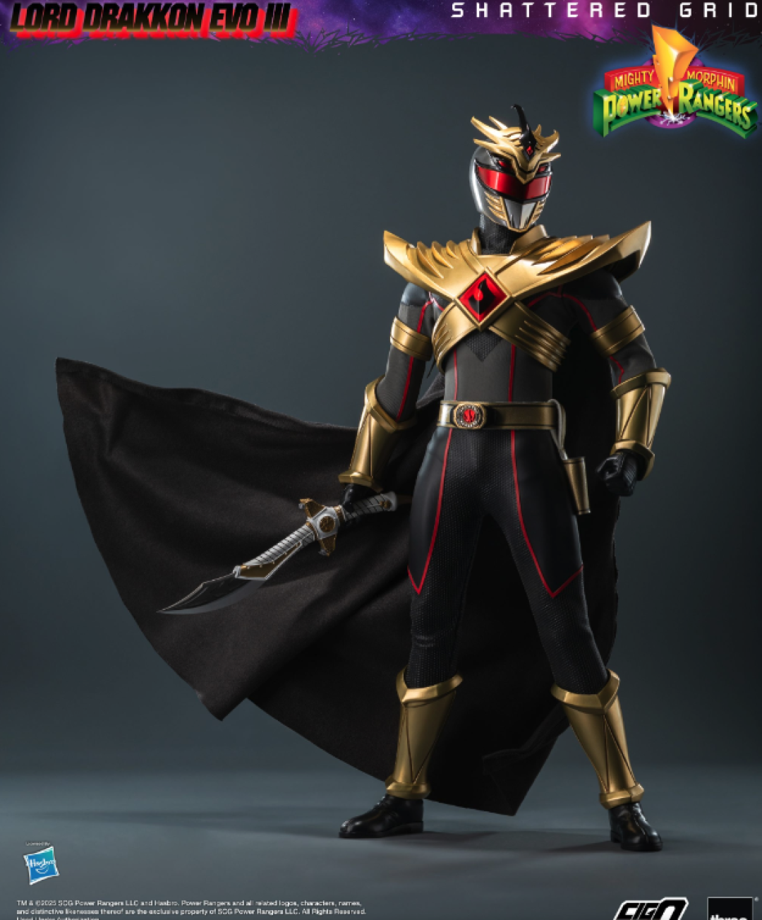 THREEZERO《恐龙战队:破碎网格》FigZero 1/6 龙帝 Evo III 计划发售