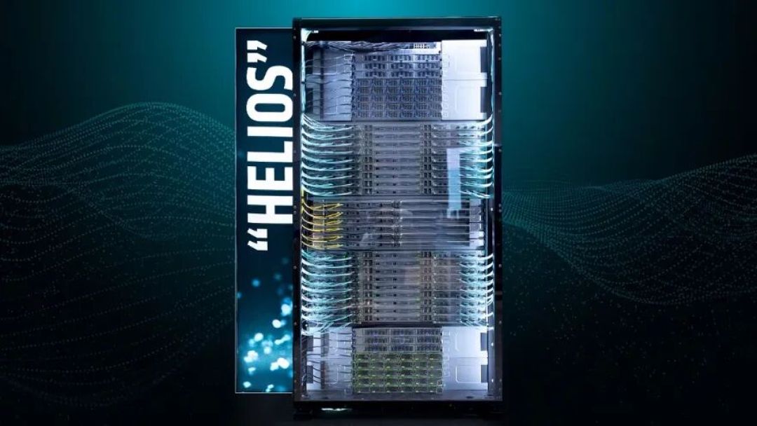 AMD首次亮相Helios机架级人工智能硬件平台