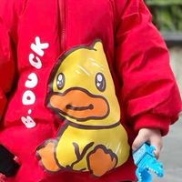 小黄鸭三防羽绒服，换季保暖新体验