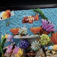 乐高Icons水族箱（10366）：把海底世界搬进客厅，贵得有道理