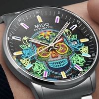 美度9K限定钢表:3条表带+80小时续航,文化感拉满还百搭