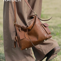 挖到宝！KAISER 凯撒植鞣牛皮托特包，秋冬通勤党闭眼入👜