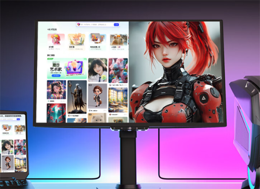 泰坦军团推出新款27寸显示器：2K 240Hz OLED屏首发1999元