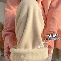 我的秋冬通勤救星：浪莎羊羔绒糯米裤
