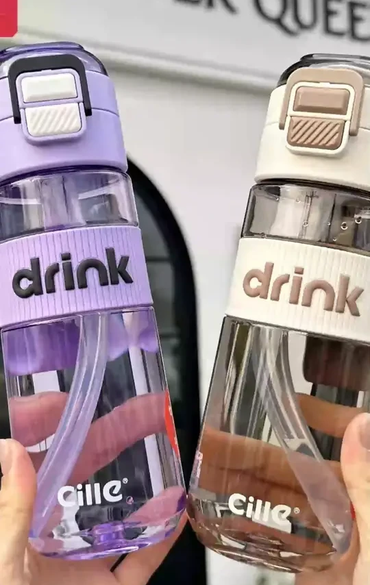 CILLE/希乐水杯户外健身大容量耐摔防漏学生杯便携吸管杯随手杯#希乐水杯 #户外水杯 #大容量水杯 #便携吸管杯 #健身水杯