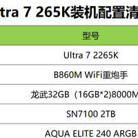 双十一万元装机：Ultra7 265K +RTX5070，游戏创作通吃