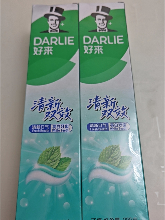 白鹿诚不欺我！好来清新双效牙膏必囤