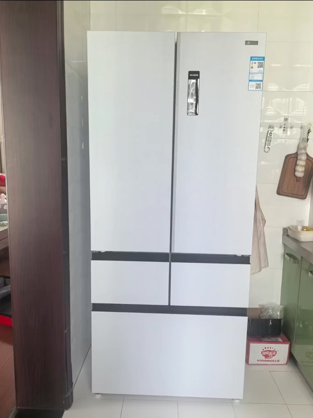 美菱 冻鲜生507L 零嵌入式超薄法式冰箱